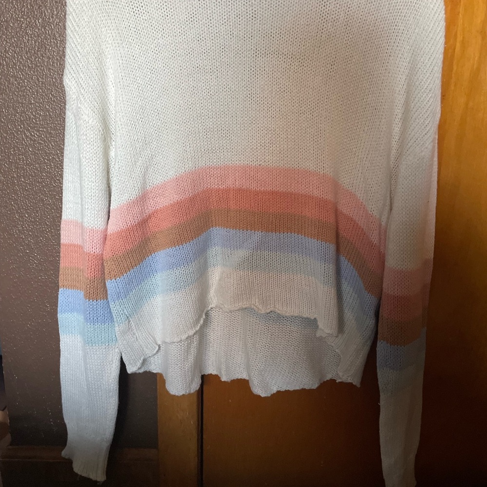 Thread & Supply Pastel Striped Sweater